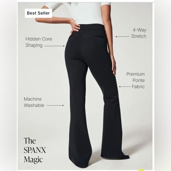 Spanx The Perfect Pant, Hi-Rise Flare, size 1X (28” inch length) - Picture 2 of 11